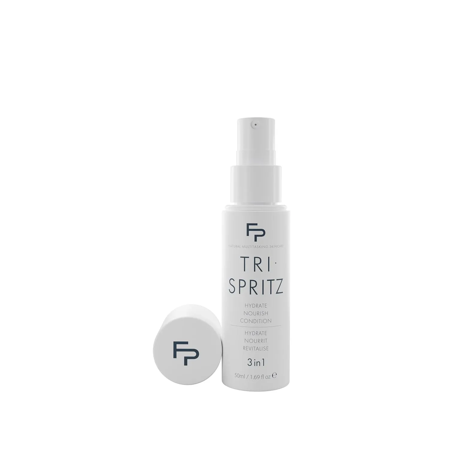 | Tri-Spritz 3 in 1 Facial Mist | Daily Face Mist Face Spray with Blue Light Protection for Repair | All Natural Skin Care (50 ML)