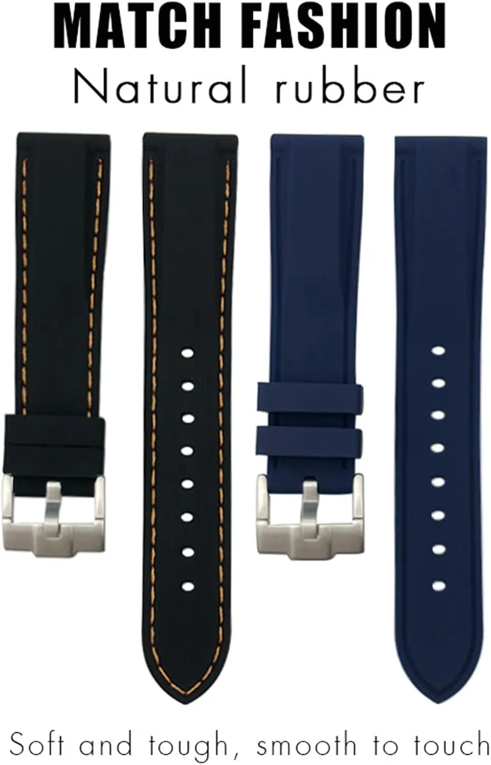 19mm 21mm 20mm 22mm 23mm 24mm For Rolex Soft Waterproof Silicone Watch Strap For Rolex Watchband
