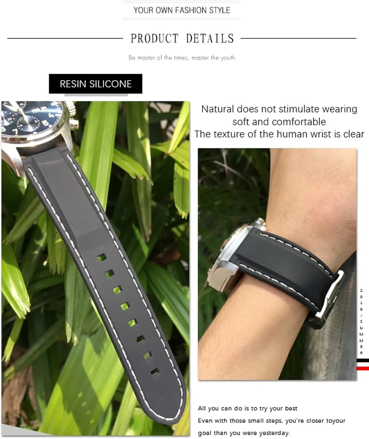 19mm 21mm 20mm 22mm 23mm 24mm For Rolex Soft Waterproof Silicone Watch Strap For Rolex Watchband