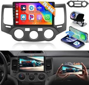 2 64GB Inefala Kia Optima/Magentis 2008-2010 Android 13 Car Radio Stereo with Wireless CarPlay Android Auto, 9 Inch HD Touchscreen Dash Kit with GPS WiFi Bluetooth FM/RDS SWC AHD Backup Camera MIC