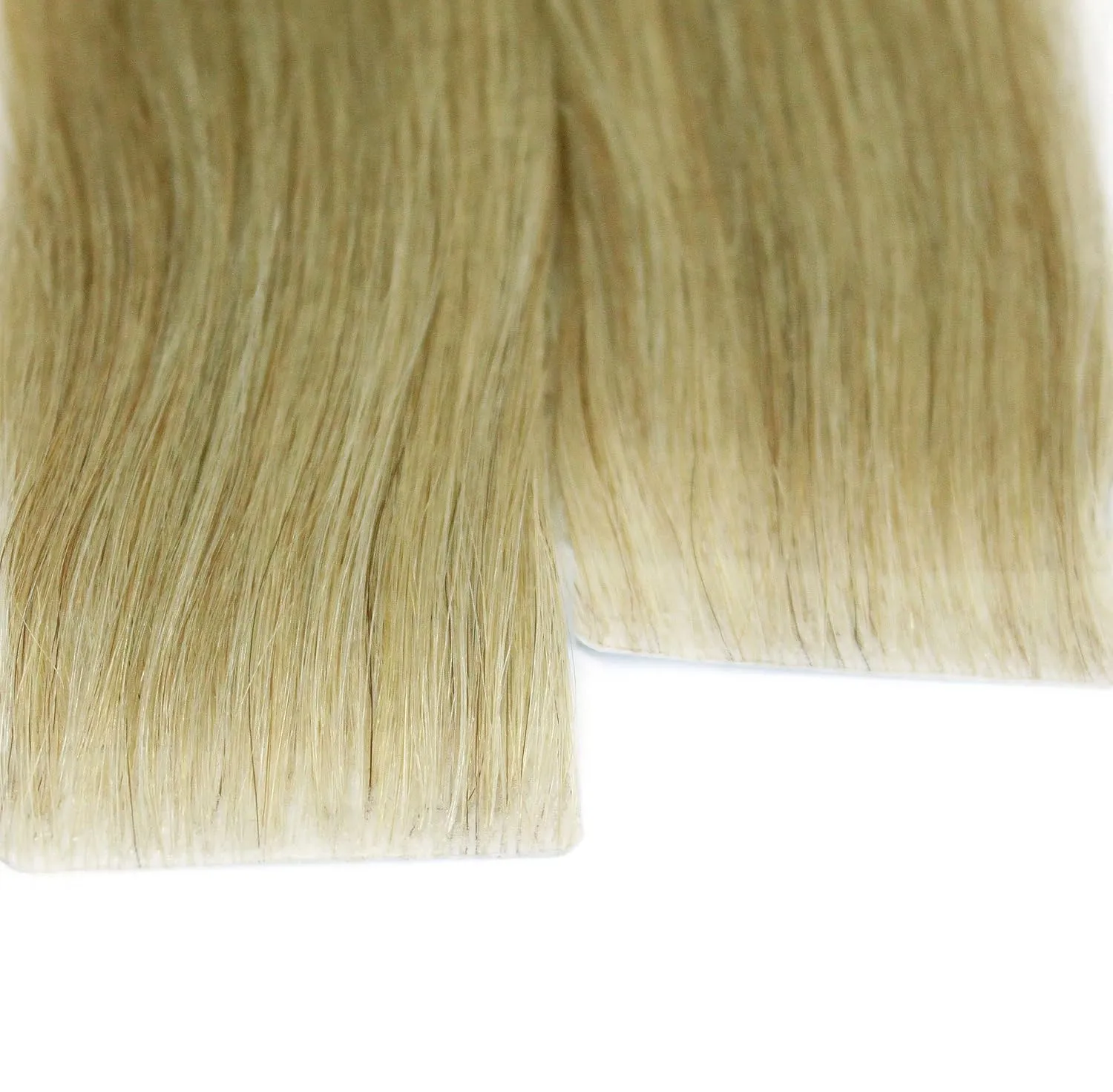 20 Pcs X 18" Tape In PU Machine Injected Invisible Seamless Remy Human Hair Extensions #16 Honey Blonde Color