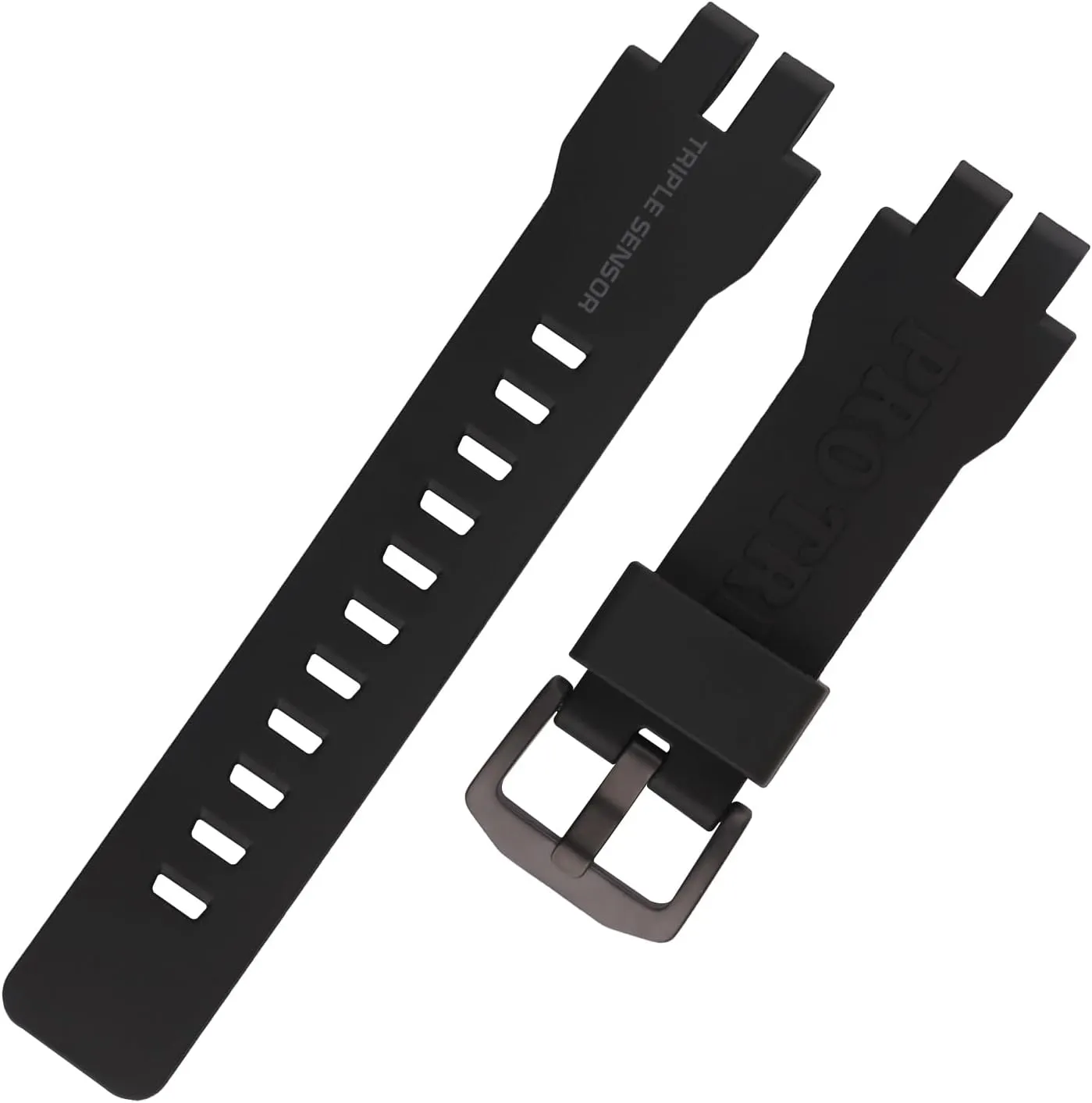 20mm Resin Watch Band replacement for Casio Protrek Pro trek PRG-300 PRW-6000 PRW-6100 PRW-3000 PRW-3100 Strap Wirstband accessories for Men and Women