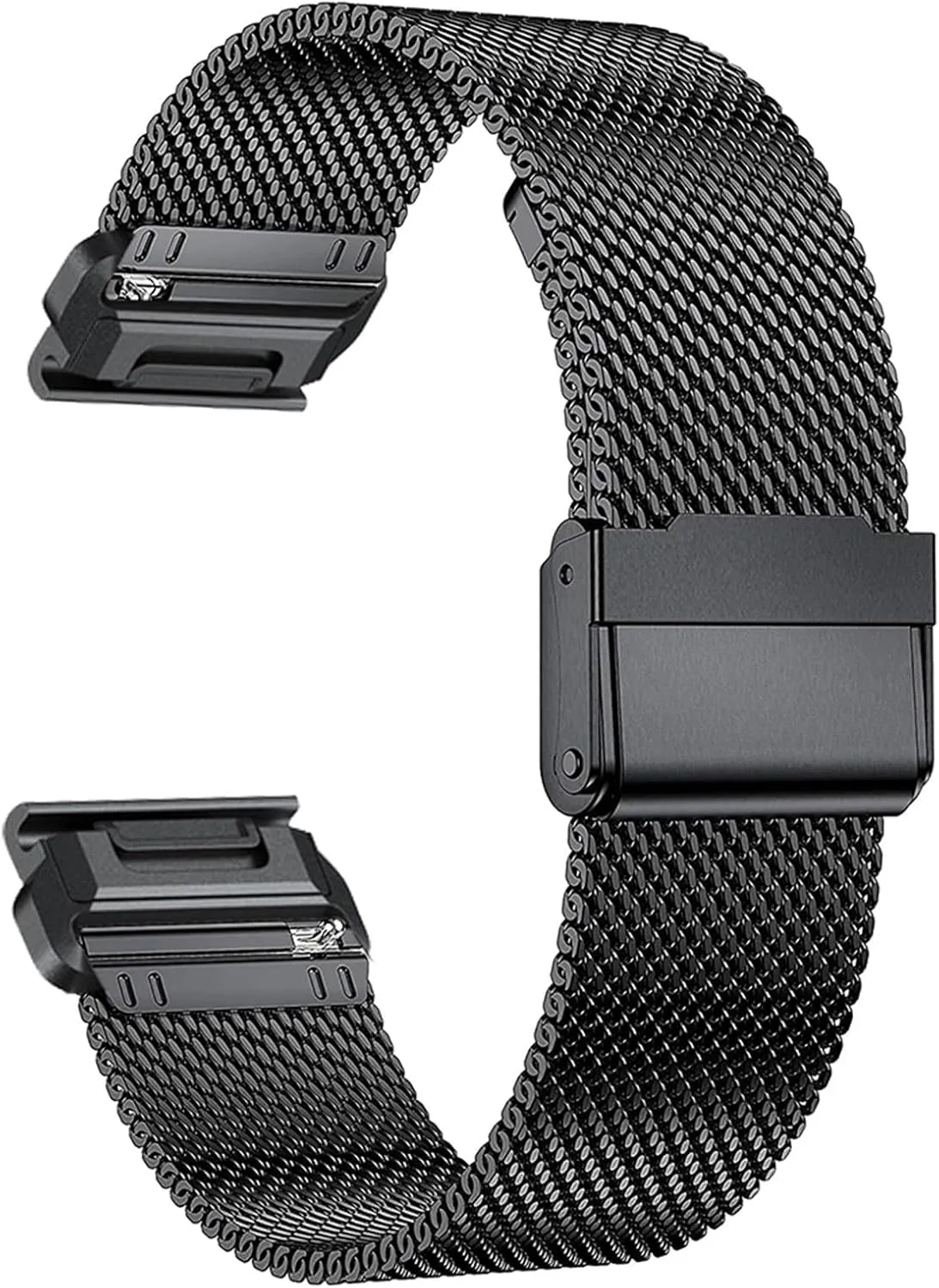 22mm 26mm QuickFit Milanese Metal Strap For Garmin EPIX GEN2 Fenix7 7X Solar/6X 6XPro 5XPlus Forerunner 955 Enduro 2 Watchband