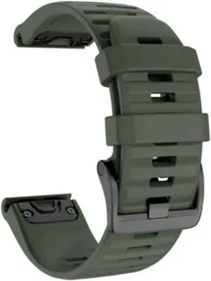 26 22 20MM Silicone Watch Band Straps Fit For Garmin Fenix 6X 6 6S Pro 7X 7 Easyfit Wristband Fit For Fenix 5 5X 5S Plus Smartwatch Bracelet