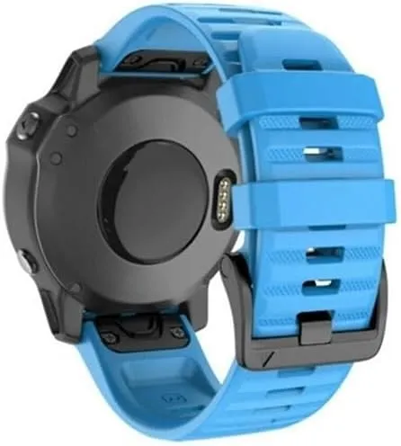 26 22MM Silicone Quick Release Watchband Straps Fit for Garmin Fenix 6X 7X 5X Watch Easyfit Wristband Strap For Fenix 6 7 Watch