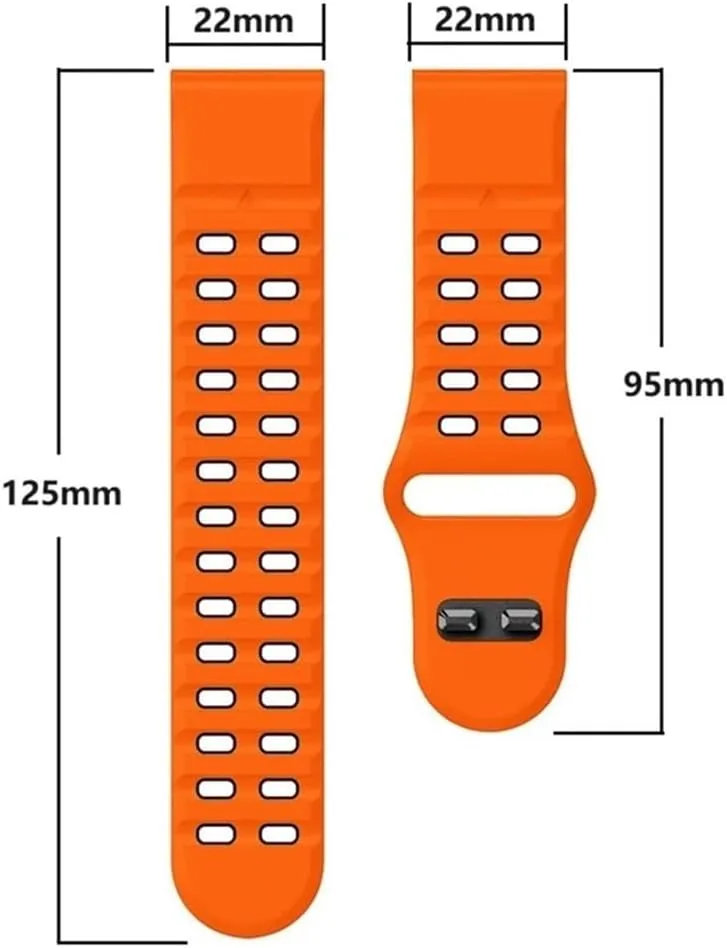 26mm 22mm Silicone Watch Band Fit for Garmin Fenix 8 E 7 7X Epix Pro 6 6x 5 5X Plus/Marq/ D2 G1/ 965 955/ Enduro 3