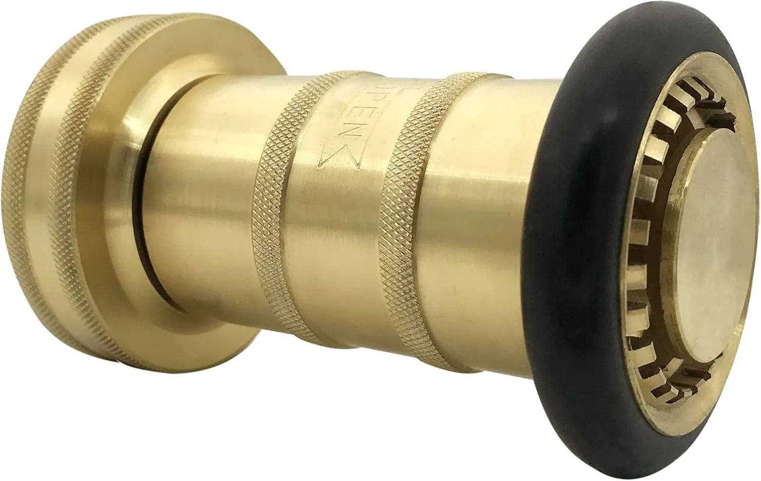 2" NPSH Fire Hose Nozzle Brass Fire Equipment Heavy Duty Industrial Fog Nozzle