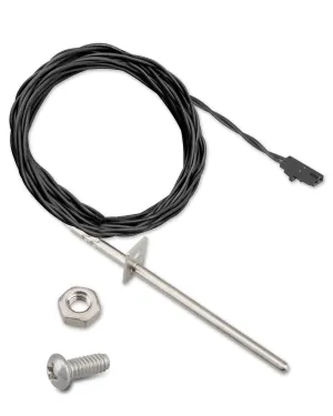 3-20-11744 Black Thermistor Probe Fit for Harman Accentra Advance P38 Invincible P61 P61A P68 PC45 PF100 XXV Fit for Heatilator Pellet Furnace Stove, Replace 3-20-00744 1-00-00744