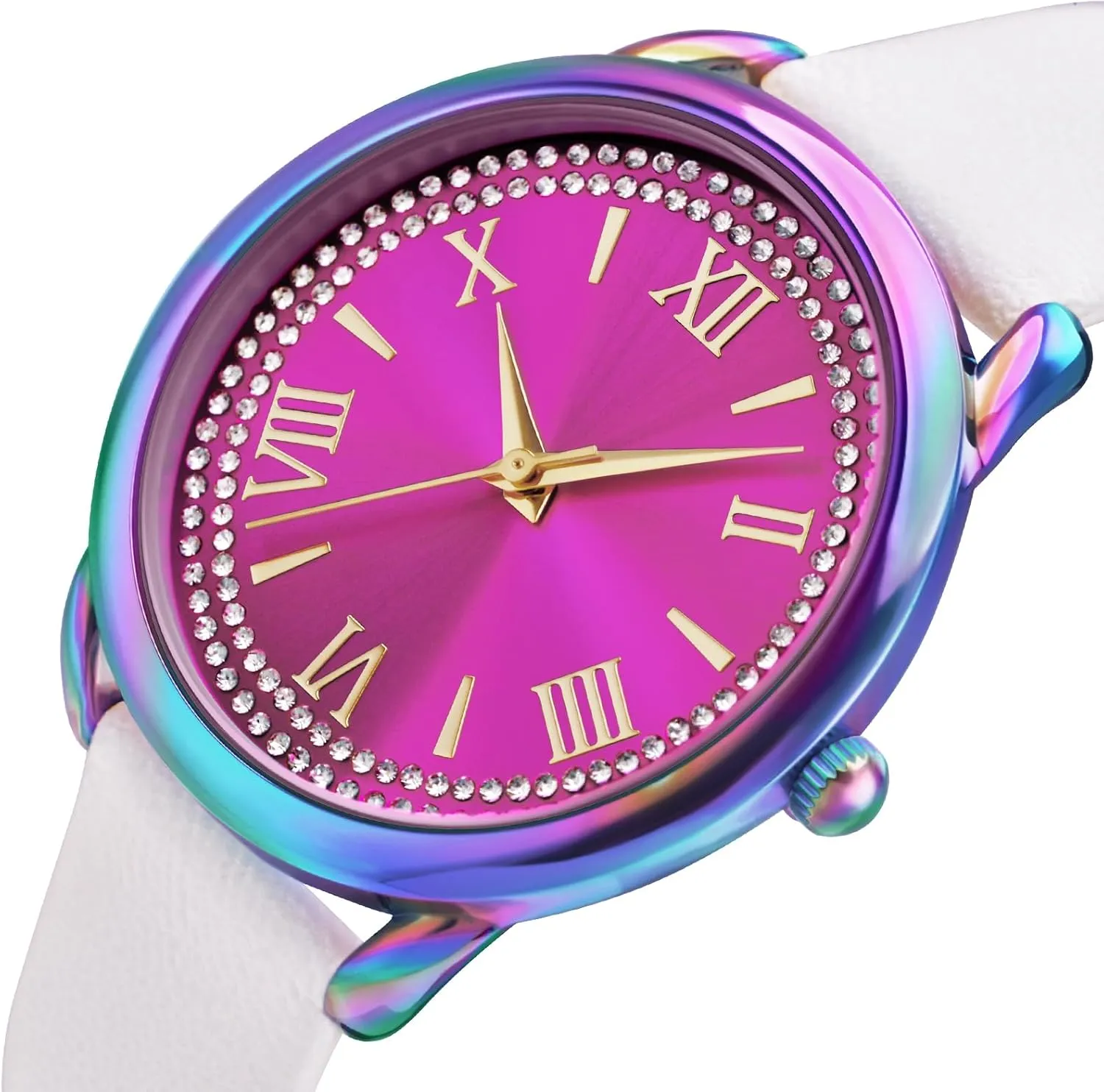 35MM Women Watch Big Face Easy to Read Watch Waterproof Watch