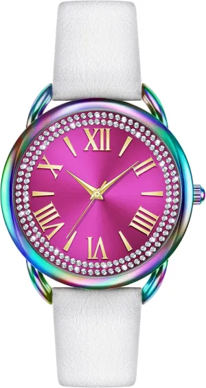 35MM Women Watch Big Face Easy to Read Watch Waterproof Watch