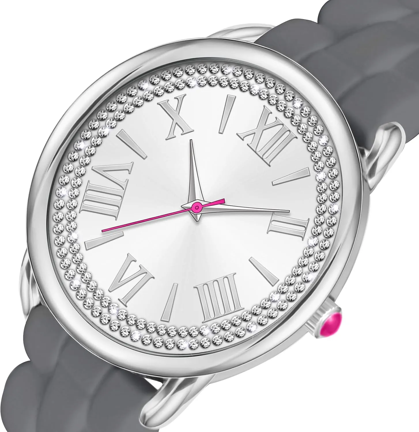 35MM Women Watch Big Face Easy to Read Watch Waterproof Watch
