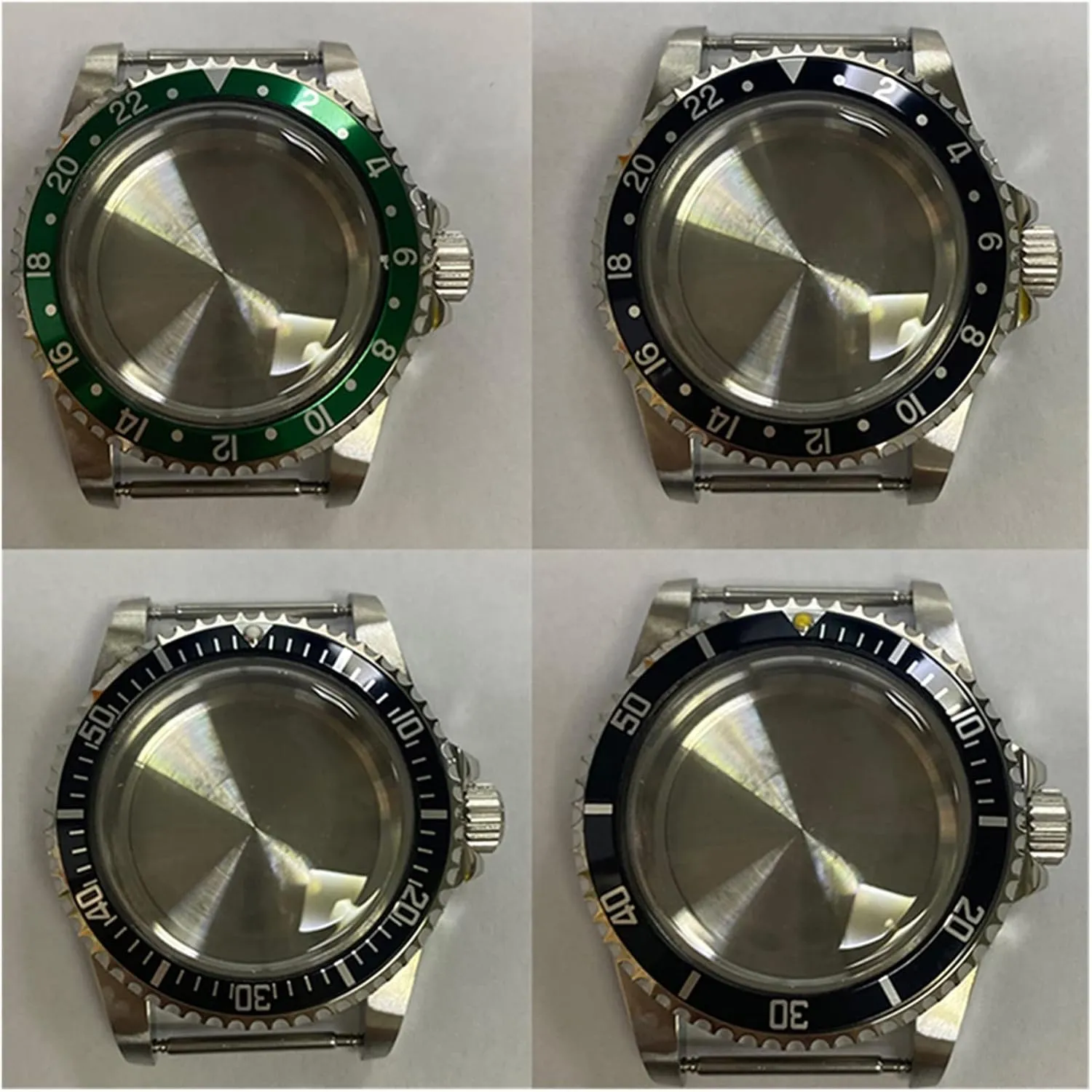 39.5MM Stainless Steel Watch Case For NH35 NH36 Mechanical Watch Movement Repair Part watch case