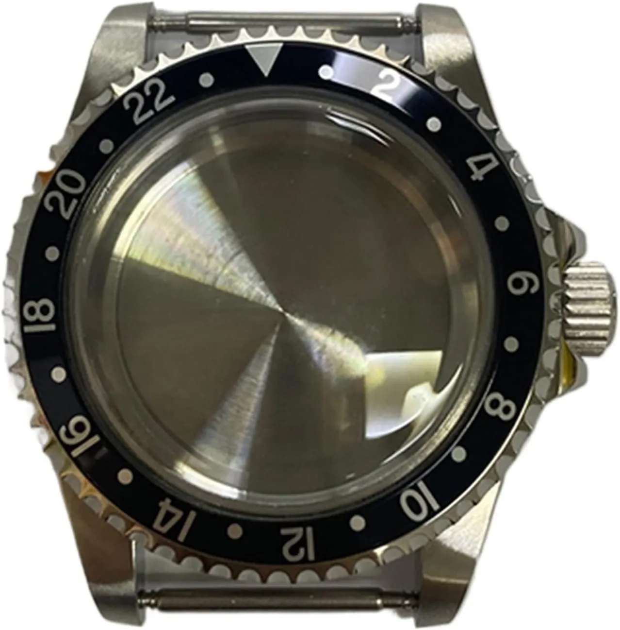 39.5MM Stainless Steel Watch Case For NH35 NH36 Mechanical Watch Movement Repair Part watch case