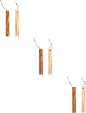 4 Pcs Pine Strips Simple Wood Burner Travel