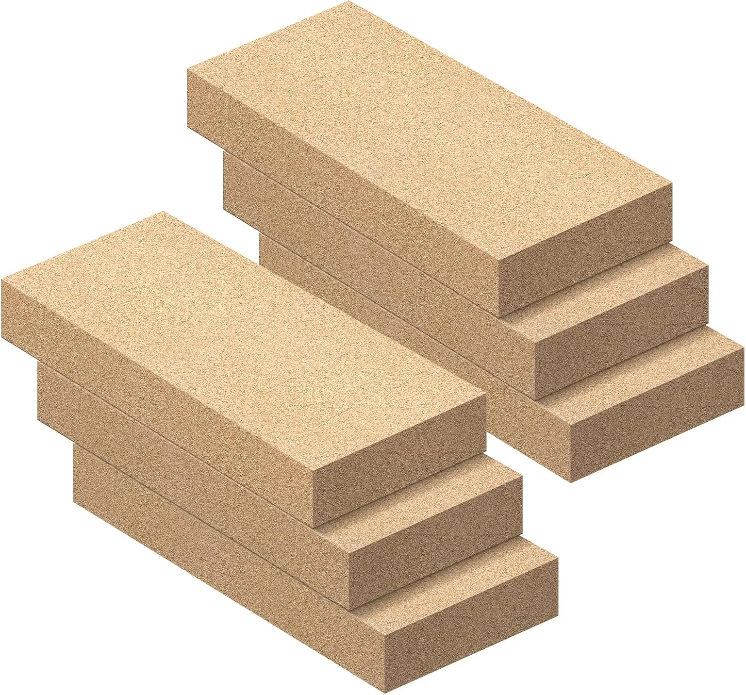 6PCS Fire Brick, Size 9" X 4-1/2" X 1-1/4", Wood Stove Bricks,Fire Bricks, Fireplace Brick, Fire Bricks for Fireplace,Wood Stove.