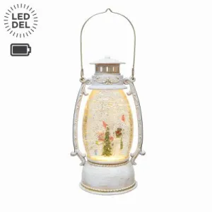 9.25" Led Lantern Water Filled B/O