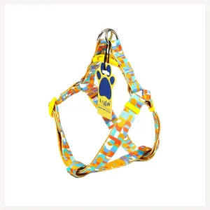 A a Pets' Step-in Harness for Dogs & Cats Tetris Design