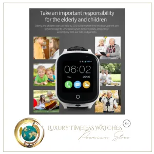 A19 3G GPS Smart Watch GPS Tracking Safety  Emergency GPS WIFI