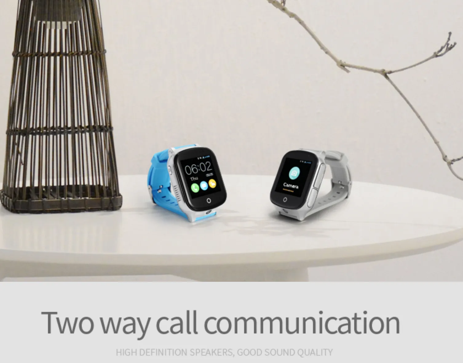 A19 3G GPS Smart Watch GPS Tracking Safety  Emergency GPS WIFI