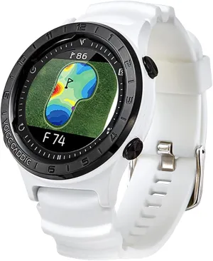 A2 Lightweight Hybrid Golf GPS Watch | Slope Mode, Color Touchscreen, Green Undulation | 40,000 Worldwide Preloaded Courses | Unisex Golf Watch for Men & Women