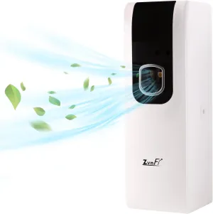 Air Freshener Spray Automatic Fragrance Dispenser Compatible with Glade and Airwick Refill Can 5.51"x 2.6", Free Standing/Wall Mounted Auto Air Freshener Holder for Home and Bathroom 296