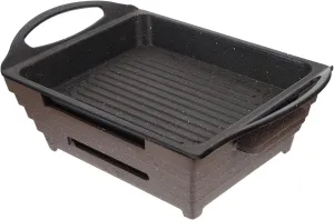 Alipis 1Pc Aluminium Alloy Bbq Grill for Camping Outdoor Use Barbecue Stove Easy to Clean for Grilling Fish Dry Pot and More