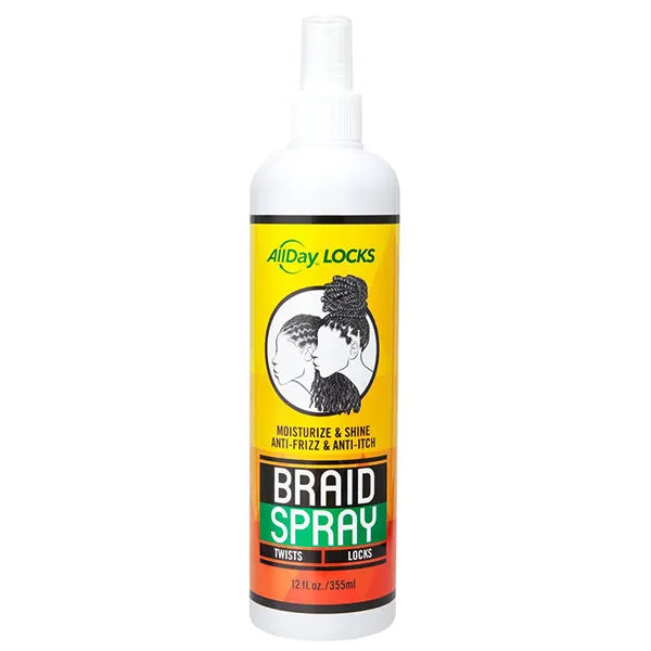 All Day Locks Braid Spray 12oz