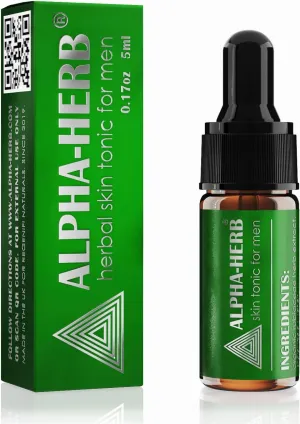 Alpha-Herb™ 100% Natural Herbal Delay Spray Drops - 12-20 Applications (5ml: 12  Applications)