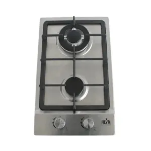 Alva 2 Burner Gas Hob – Stainless Steel GDH102