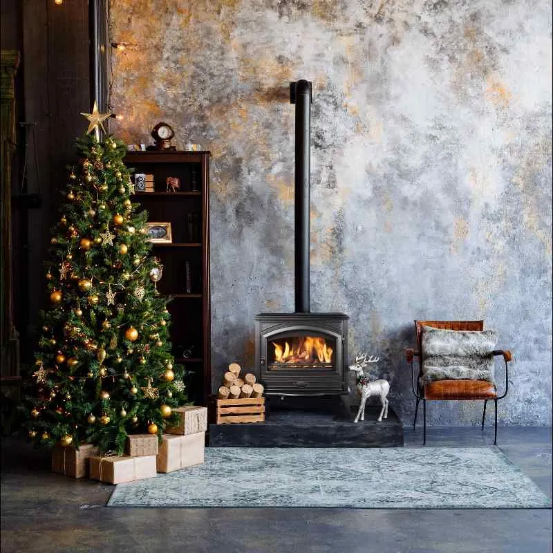Amantii Lynnwood W76 Cast Iron Wood Burning Stove | LYNNWOOD-W76