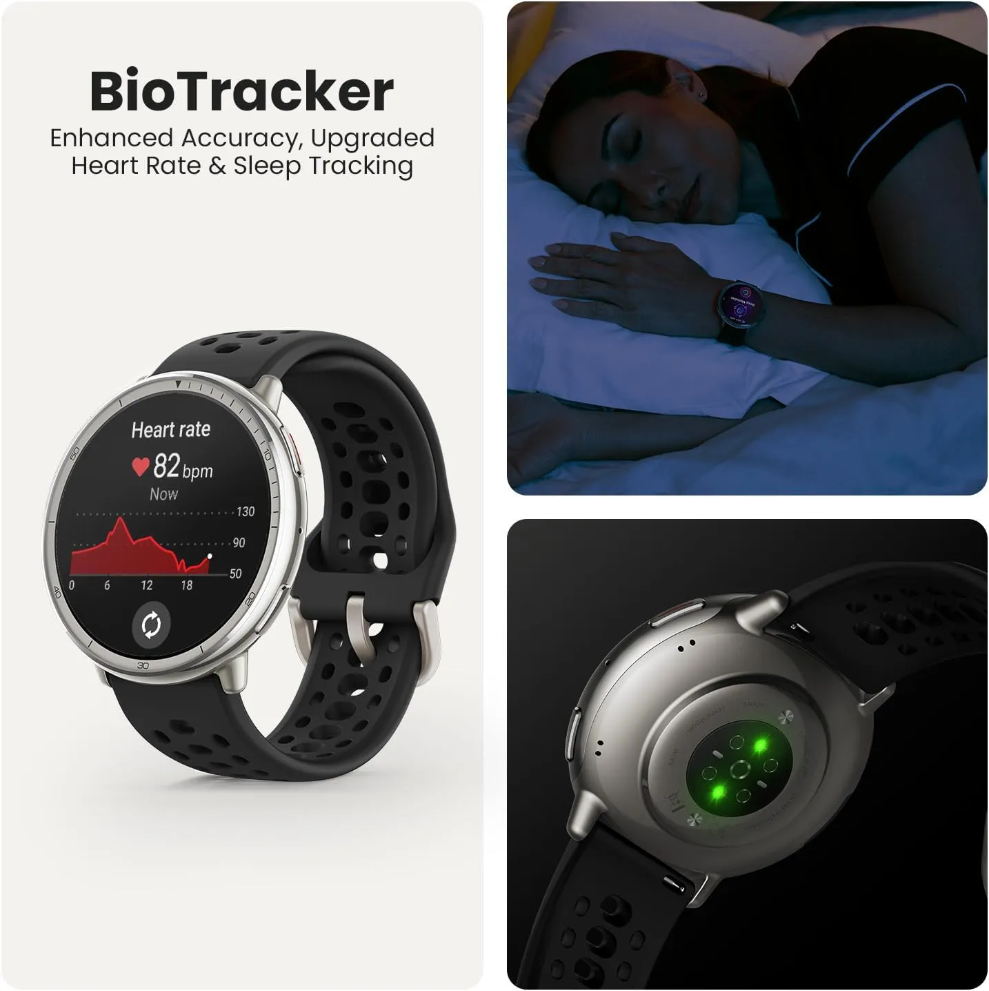 Amazfit Active 2 Smart Watch 44mm, GPS Maps with Direction, Fitness Tracker, 10 Day Battery, Sleep Monitor, 160  Sport Modes, Water Resistant, for Android & Apple iPhone, Red Silicone