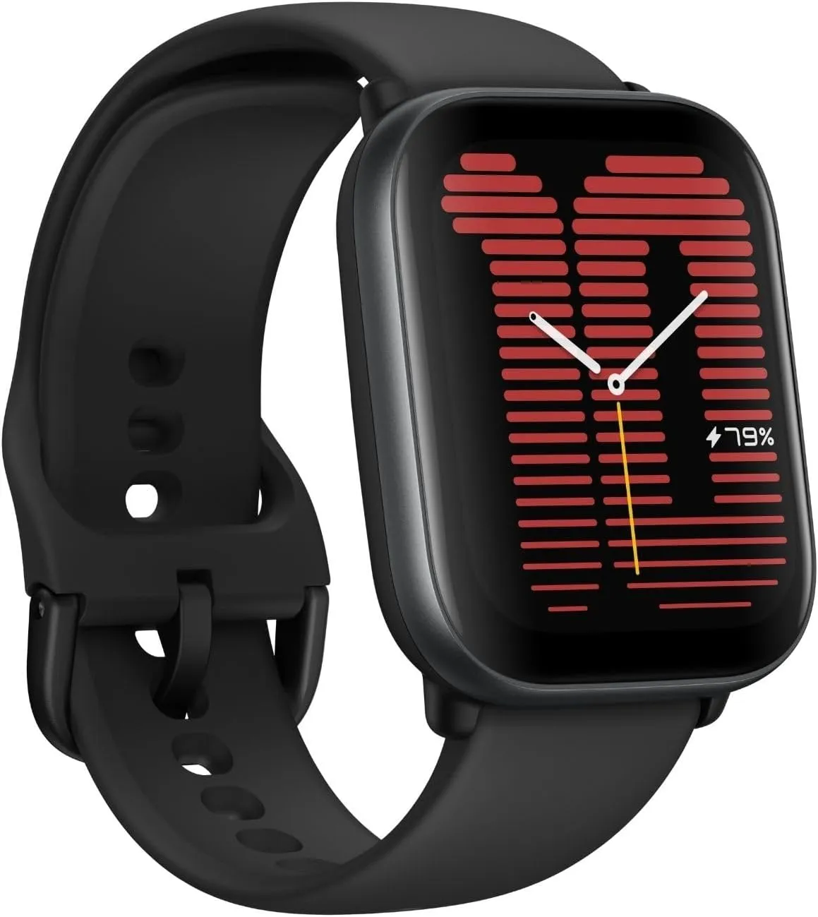 Amazfit Active Smart Watch 42mm, AI Fitness Tracker & Sleep Coach, GPS, Amazon Alexa Built-In, Bluetooth, 14-Day Battery, 120  Sports Modes, Android & iPhone, Black
