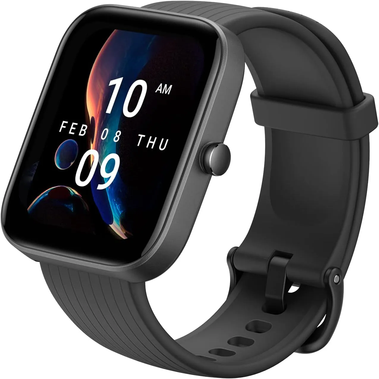 Amazfit Refurbished BIP 3 Pro Smart Watch for Men and Women, GPS, 14-Day Battery, Health and Fitness Watch with Heart & Sleep Tracking, 5 ATM Water-Resistance Renewed(Black)