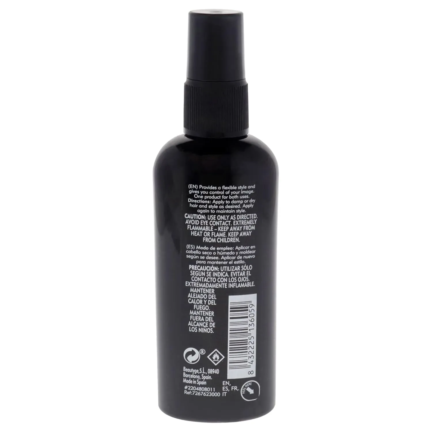 American Crew Men's Hair Spray, Flexible Styling and Finishing Styling Product, 3.3 fl oz