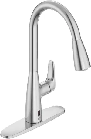 American Standard 7077380.075 Colony Pro Touchless Pull-Down Kitchen Faucet with sprayer Stainless Steel