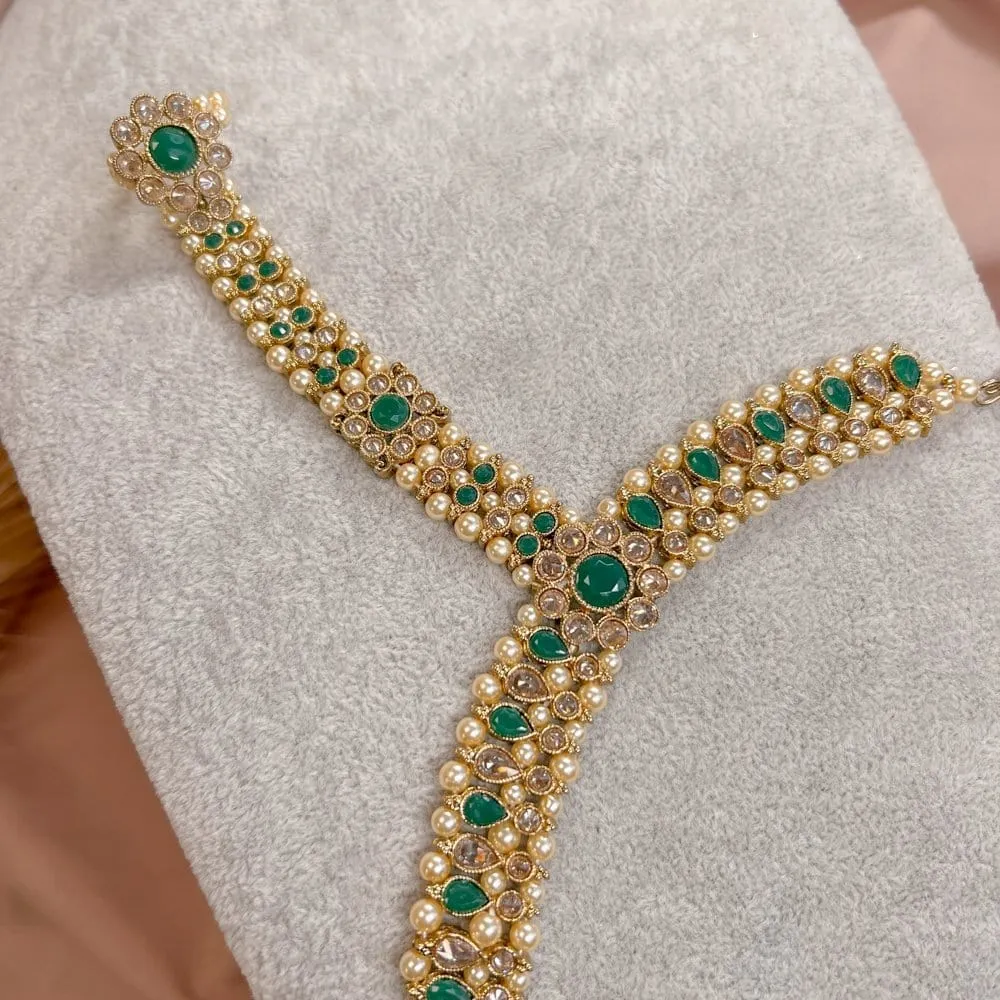 Amrita Hand Harness - Green