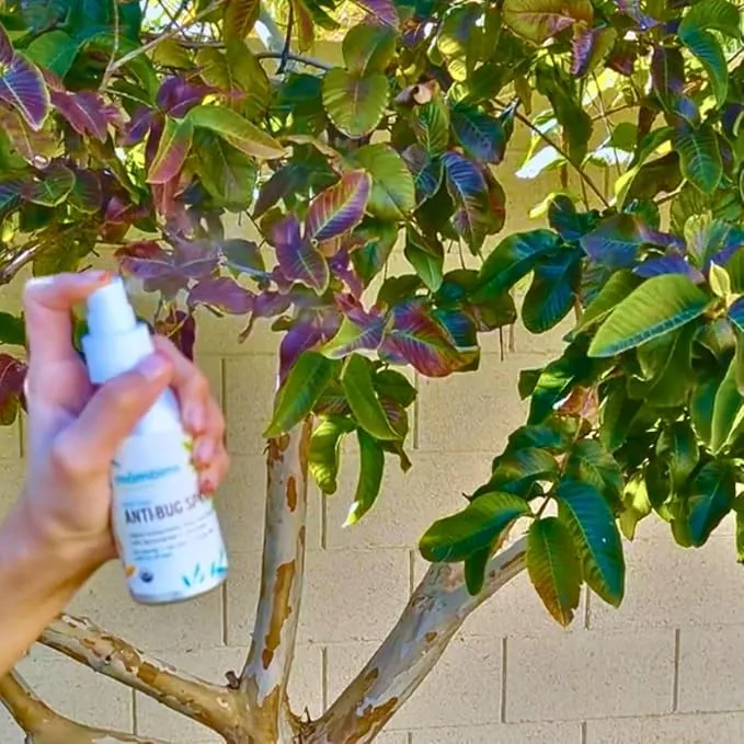 Anti-Bug Spray & Lotion DEET-Free – Organic, All-Natural Bug Spray & Lotion Made with Nourishing Essential Oils – Bug Repellent for Babies, Kids, Adults, Camping, & More by Mambino Organics, 8oz