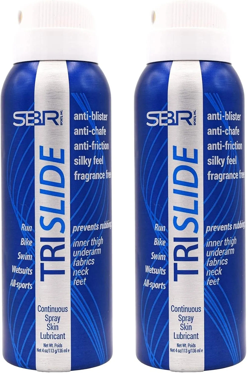 Anti-Chafe Continuous Spray Skin Lubricant Body Friction Protection | Prevents Blistering and Chafing | Providng Long-Lasting Comfort and Protection | Pack of 2