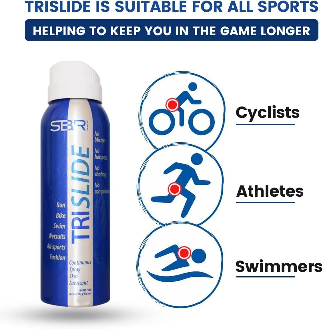 Anti-Chafe Continuous Spray Skin Lubricant Body Friction Protection | Prevents Blistering and Chafing | Providng Long-Lasting Comfort and Protection | Pack of 2