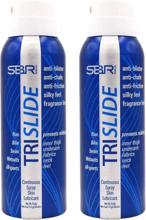Anti-Chafe Continuous Spray Skin Lubricant Body Friction Protection | Prevents Blistering and Chafing | Providng Long-Lasting Comfort and Protection | Pack of 2