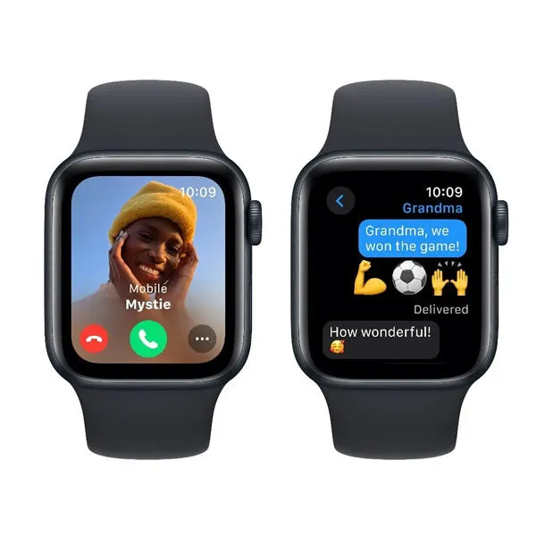 Apple Watch SE GPS   Cellular 40mm Midnight Aluminium Case with Midnight Sport Band M/L
