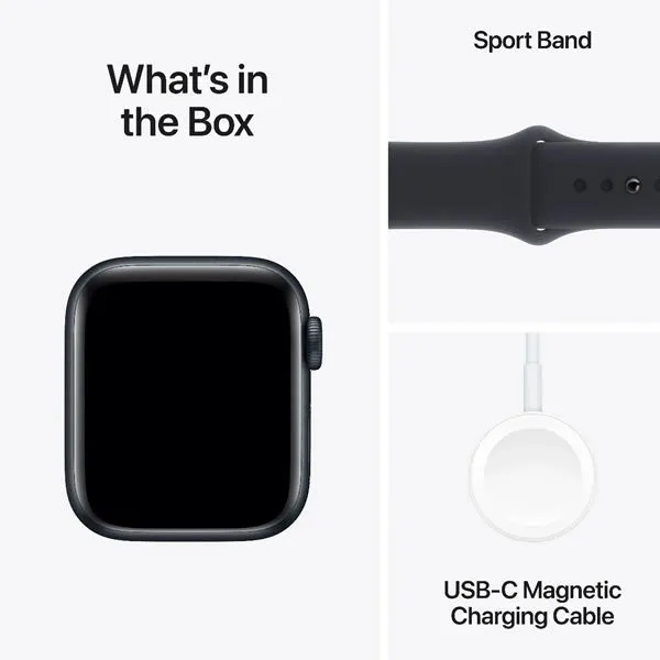 Apple Watch SE GPS   Cellular 40mm Midnight Aluminium Case with Midnight Sport Band M/L