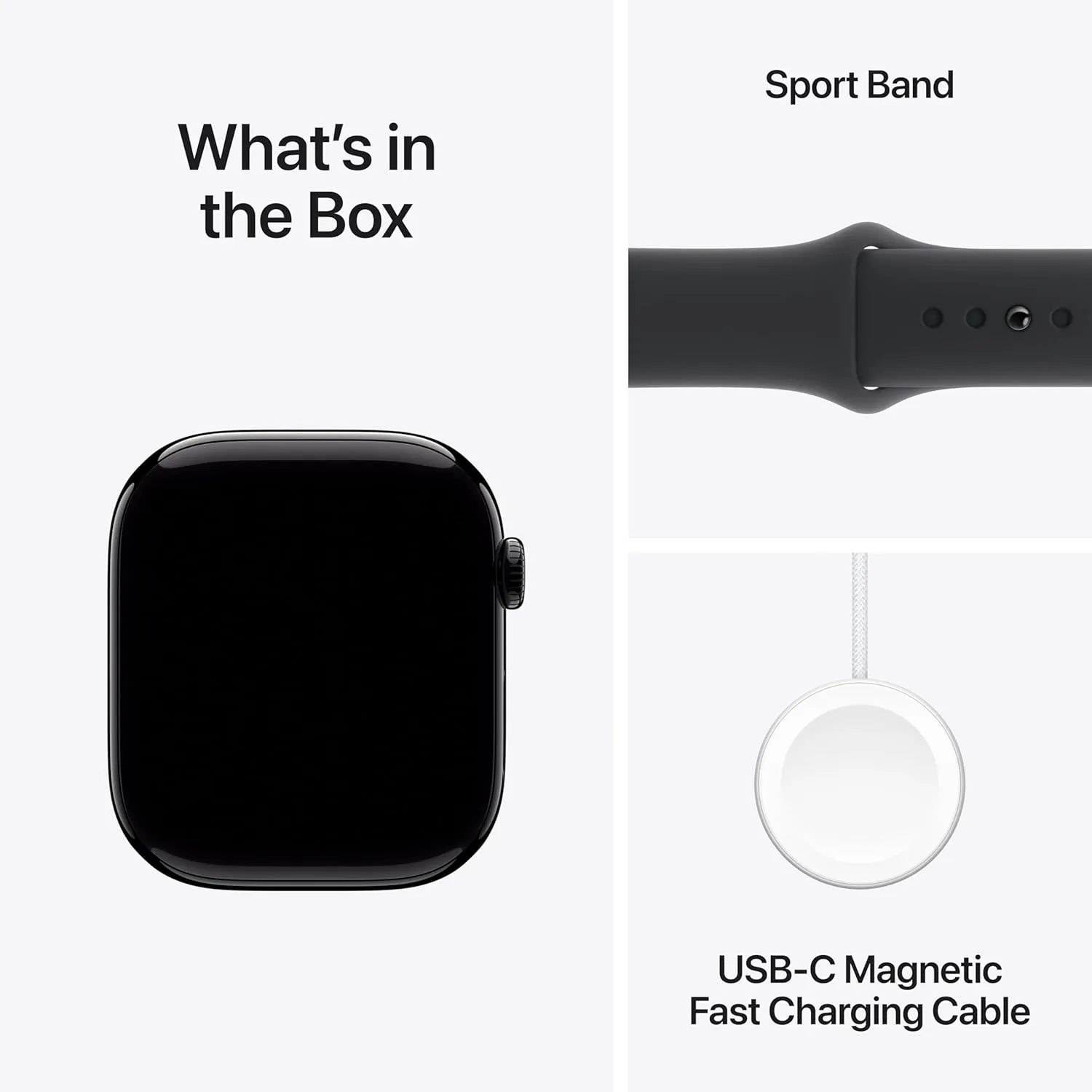 Apple Watch Series 10 [GPS   Cellular 46mm case] Smartwatch with Jet Black Aluminium Case with Black Sport Band - M/L. Fitness Tracker, ECG App, Always-On Retina Display, Water Resistant