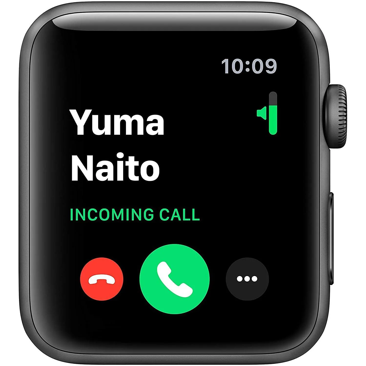 Apple Watch Series 3 GPS 42mm Space Gray Aluminum Case with Black Sport Band (Refurbished)