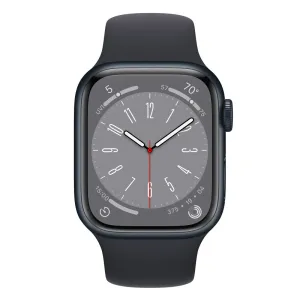 Apple Watch Series 8 GPS   Cellular 45mm Aluminum Case w/ Sport Band Midnight - AU Version