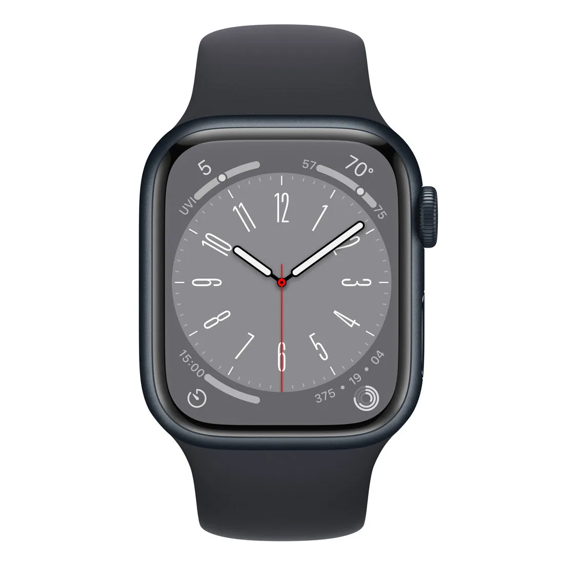 Apple Watch Series 8 GPS   Cellular 45mm Aluminum Case w/ Sport Band Midnight - AU Version