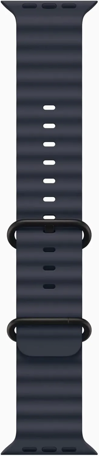 Apple Watch Ultra 2 (GPS   Cellular, 49MM) - Black Titanium Case with Black Ocean Band (Renewed)