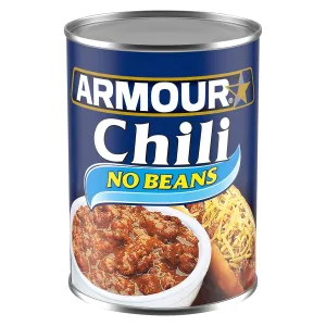 Armour Star Chili with No Beans, Canned Food, 14 oz (Pack of 12)