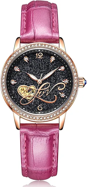 BESTKANG Mechanical Watch for Women Automatic Watch Luxury Diamond Waterproof Women's Watch