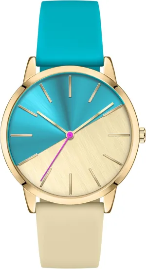 Bisley 37MM Women Watch Patchwork Watch Easy to Read Waterproof Watch